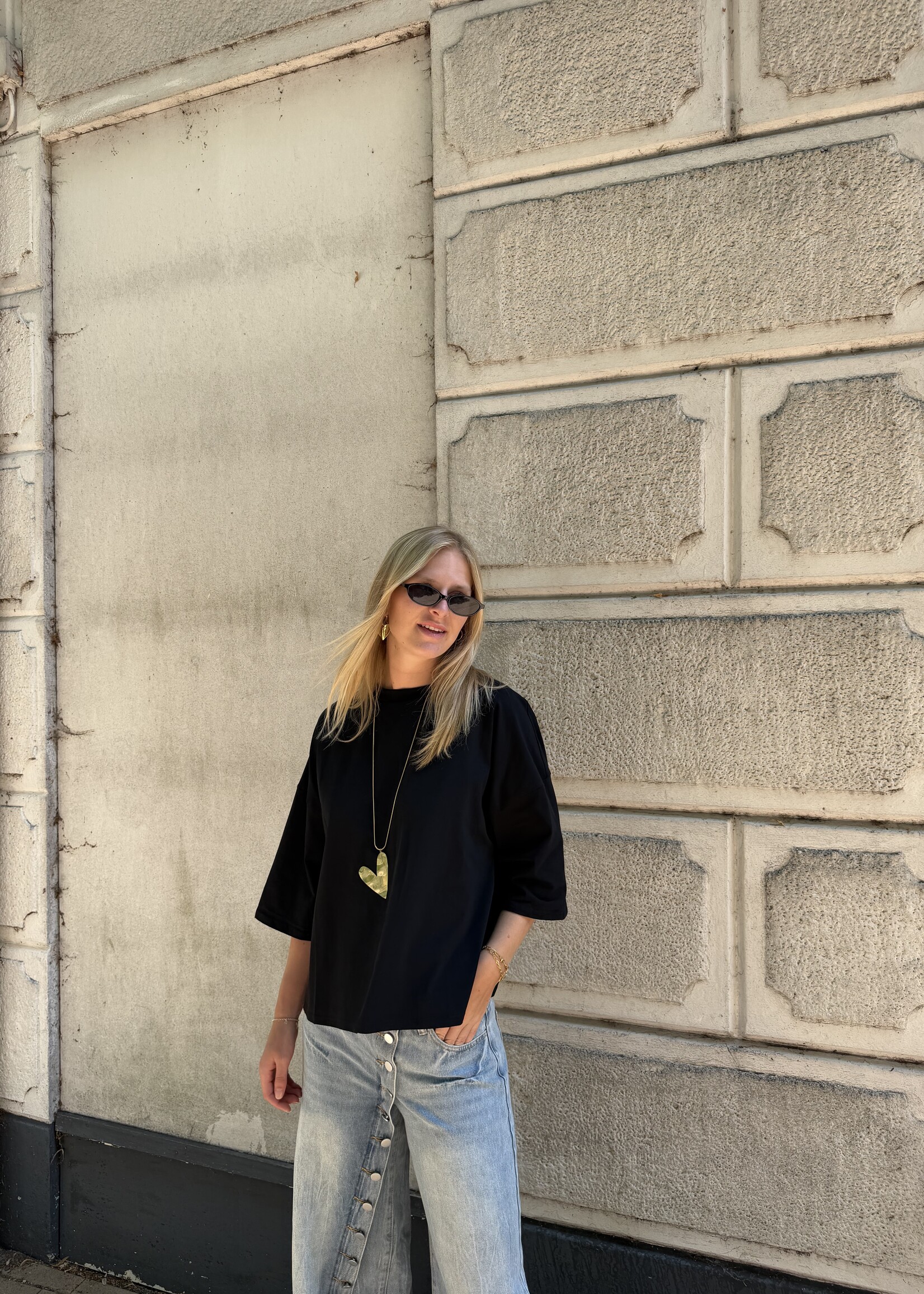 Flo Boutique Top Phoebe Black