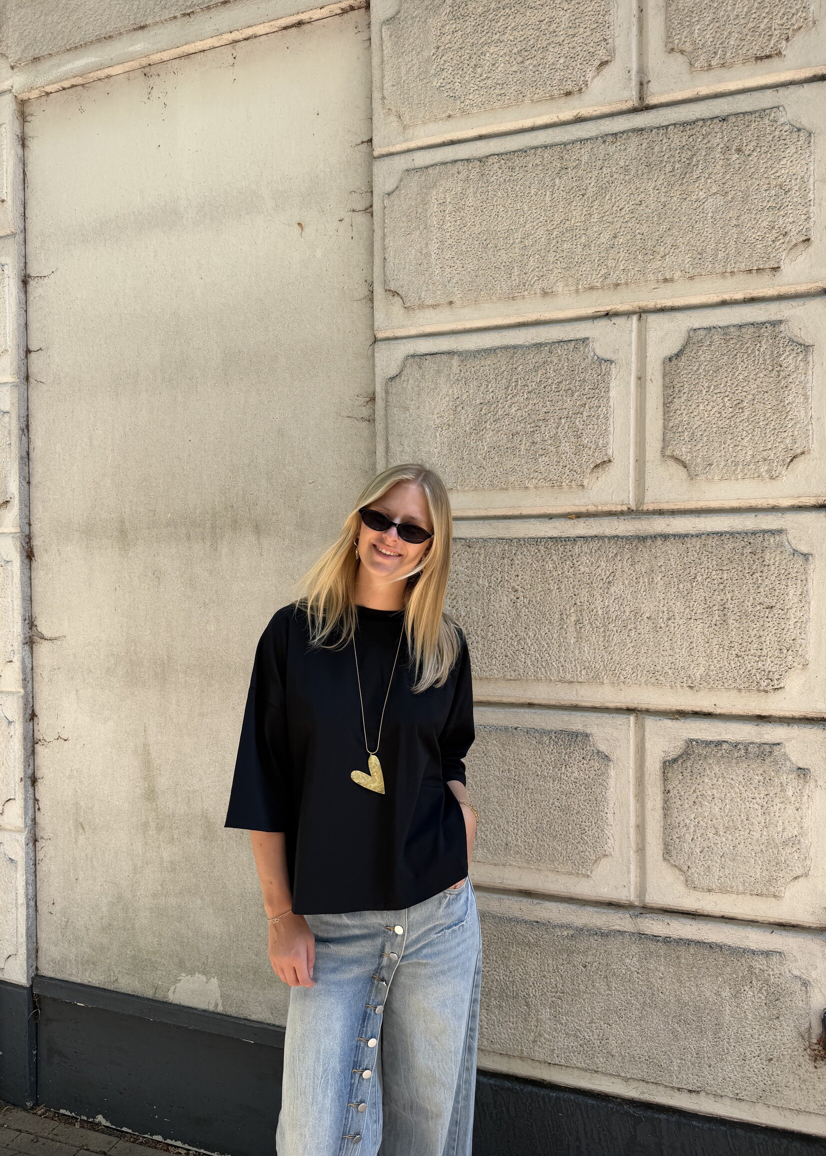 Flo Boutique Top Phoebe Black