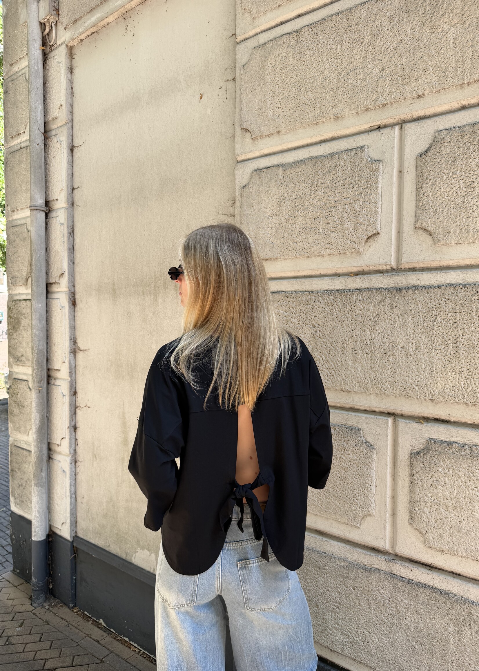 Flo Boutique Top Phoebe Black