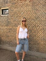 Flo Boutique Top Pip White