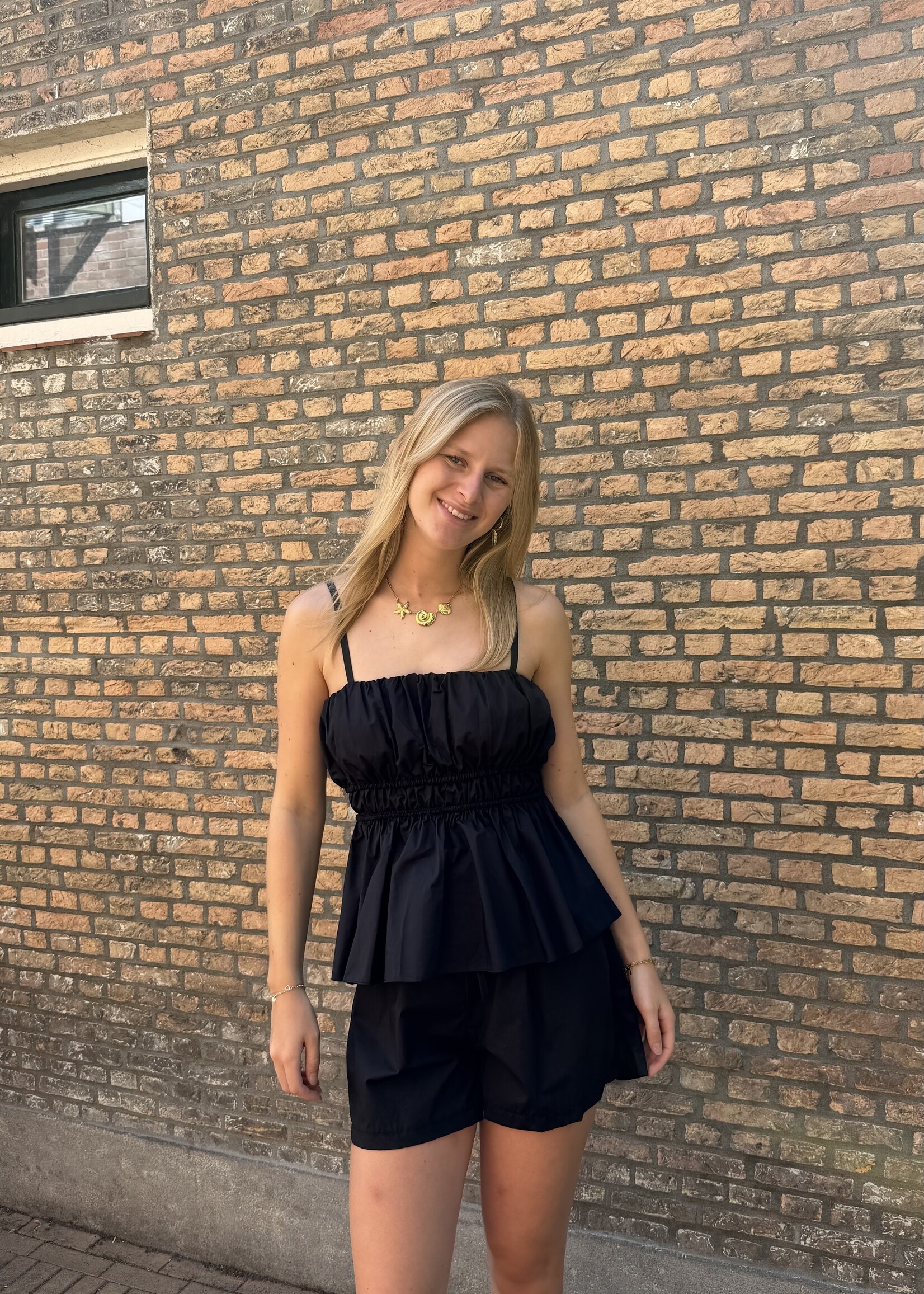 Flo Boutique Top Penny Black