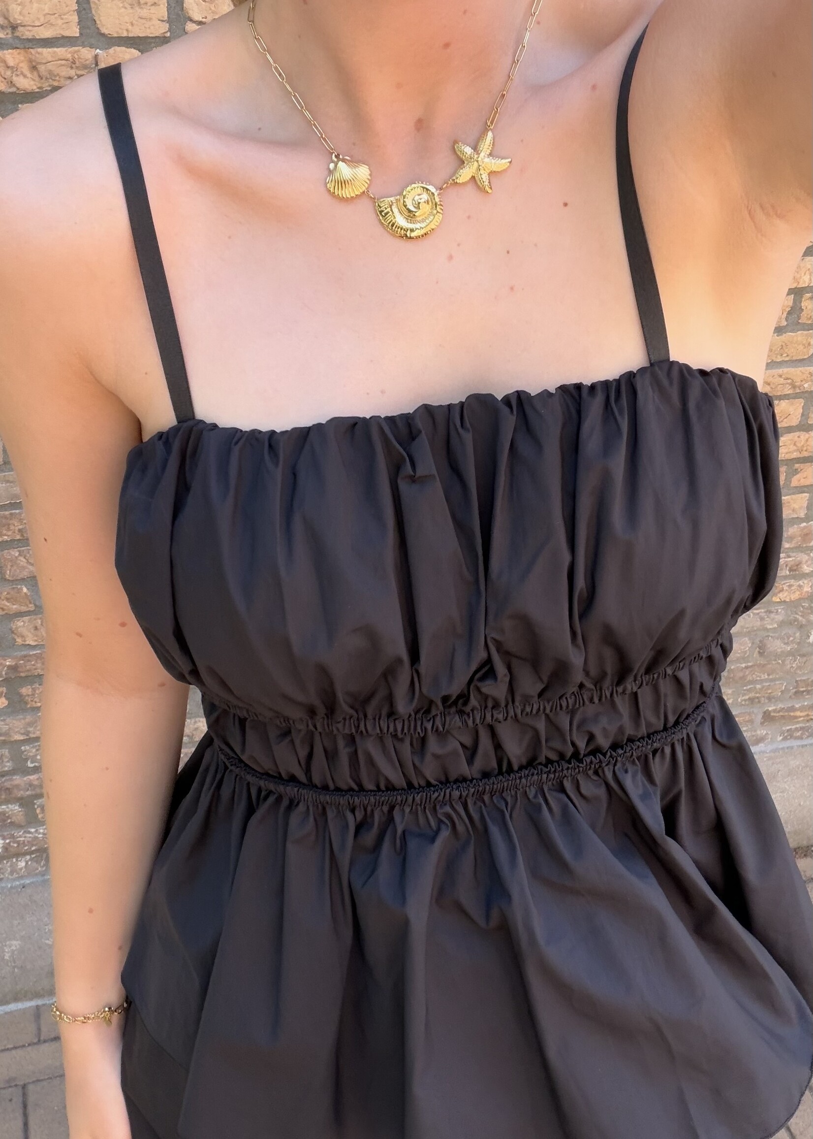 Flo Boutique Top Penny Black