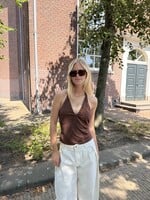 Flo Boutique Top Philly Brown