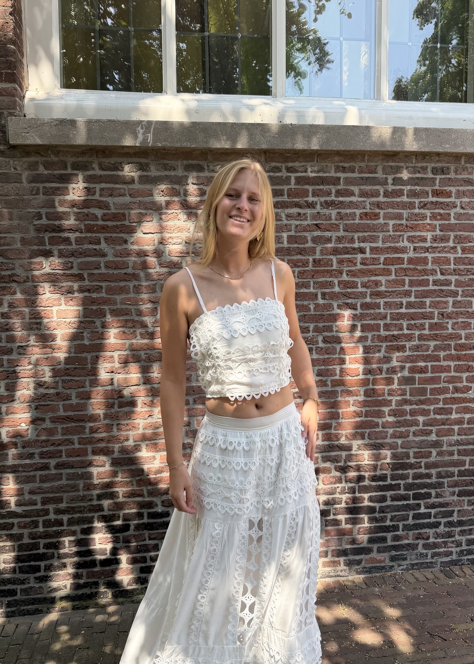 Flo Boutique Top Phileine White