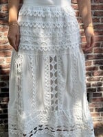 Flo Boutique Rok Phileine White