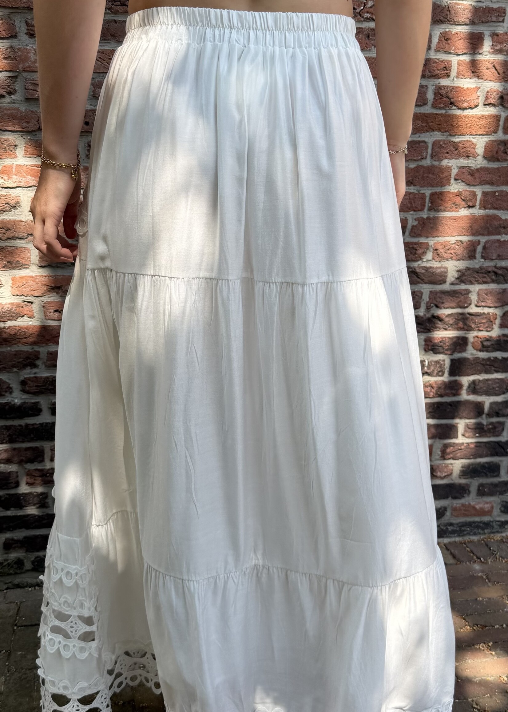 Flo Boutique Rok Phileine White