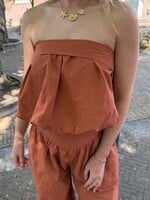 Flo Boutique Top Philou Brown