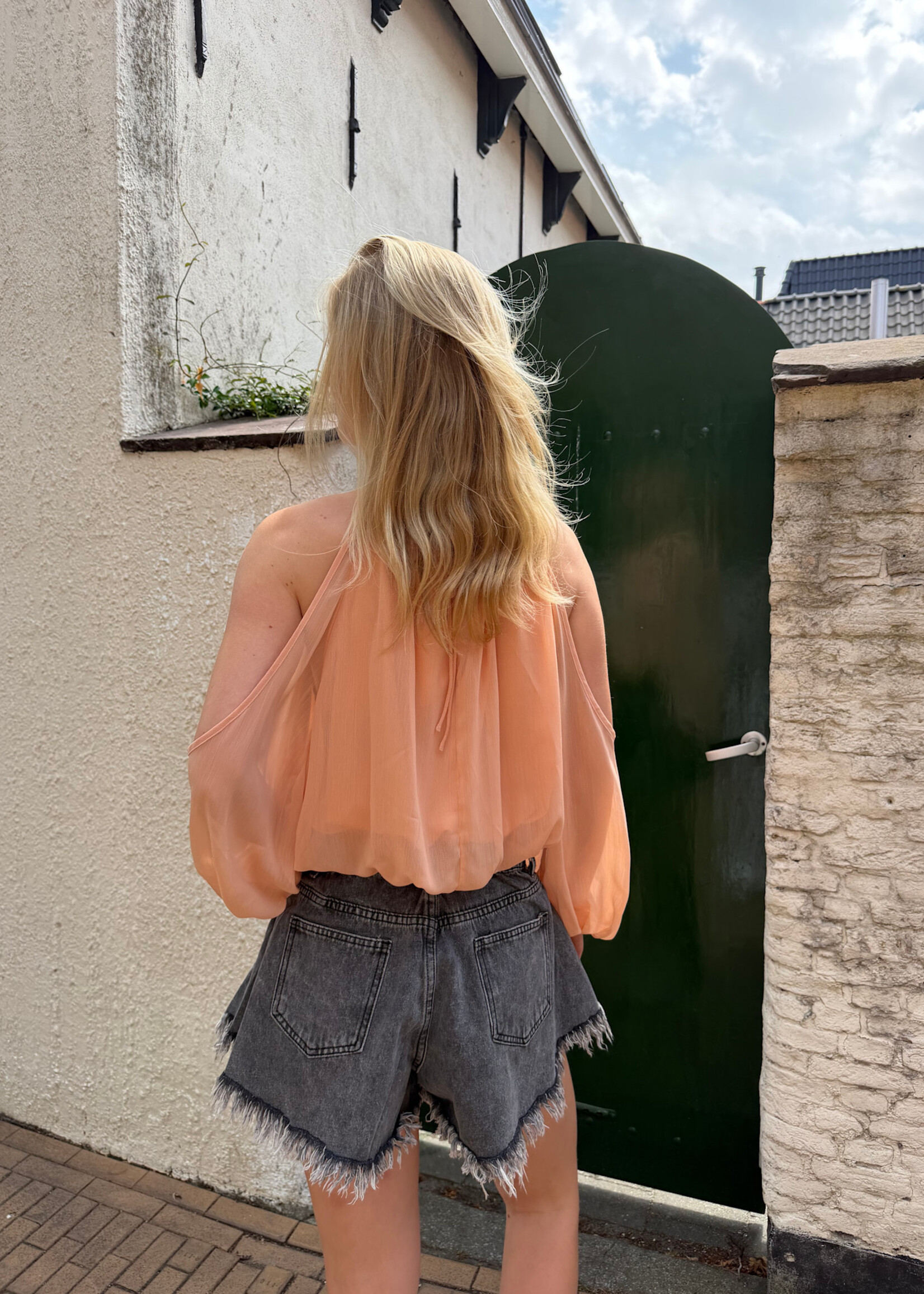 Flo Boutique Top Lola Peach