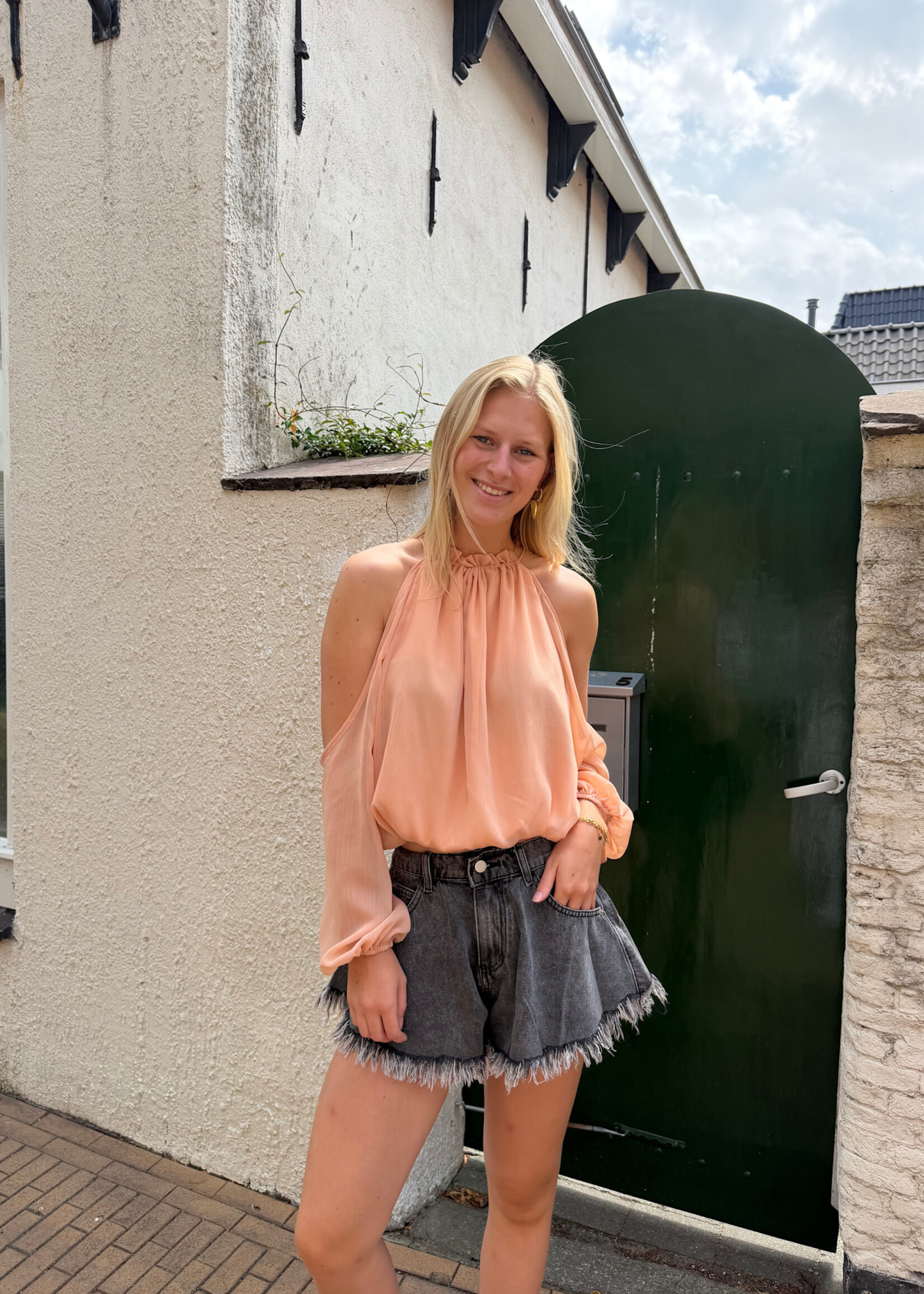 Flo Boutique Top Lola Peach