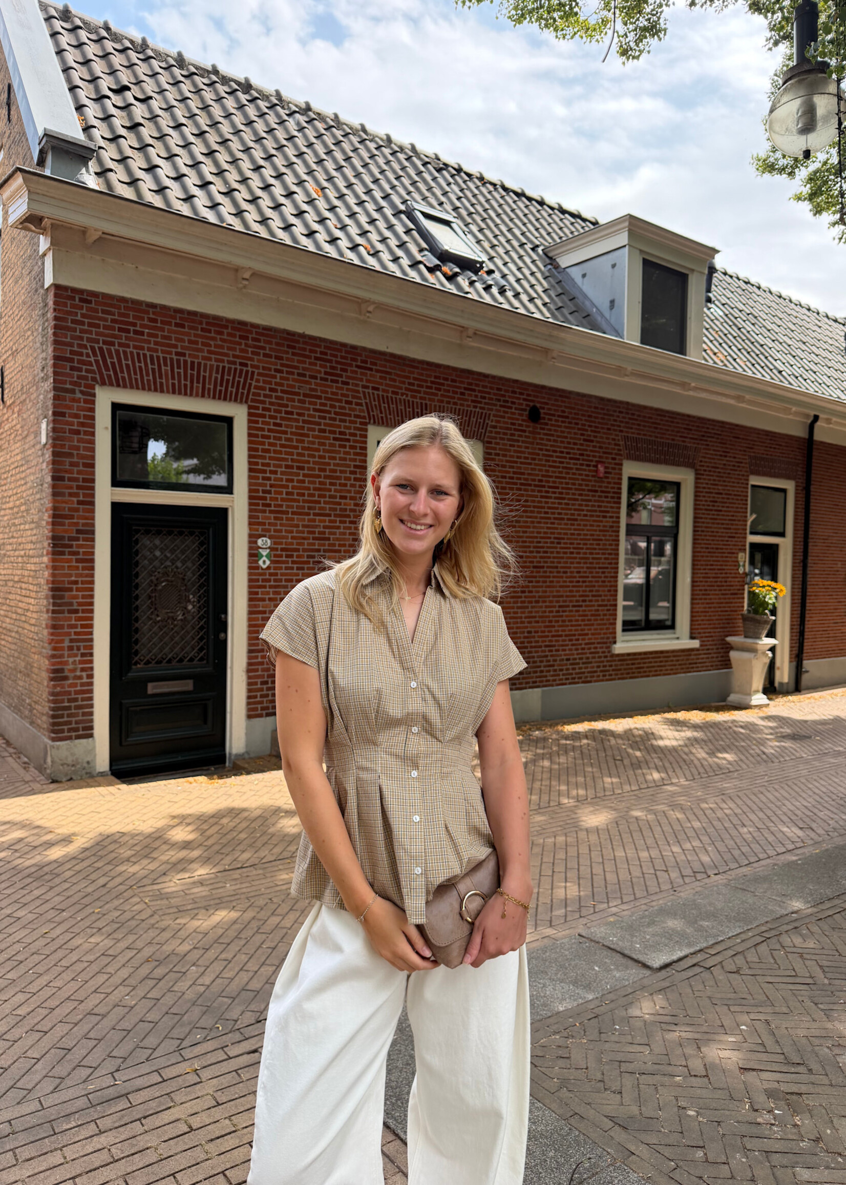 Flo Boutique Blouse Kiki Camel