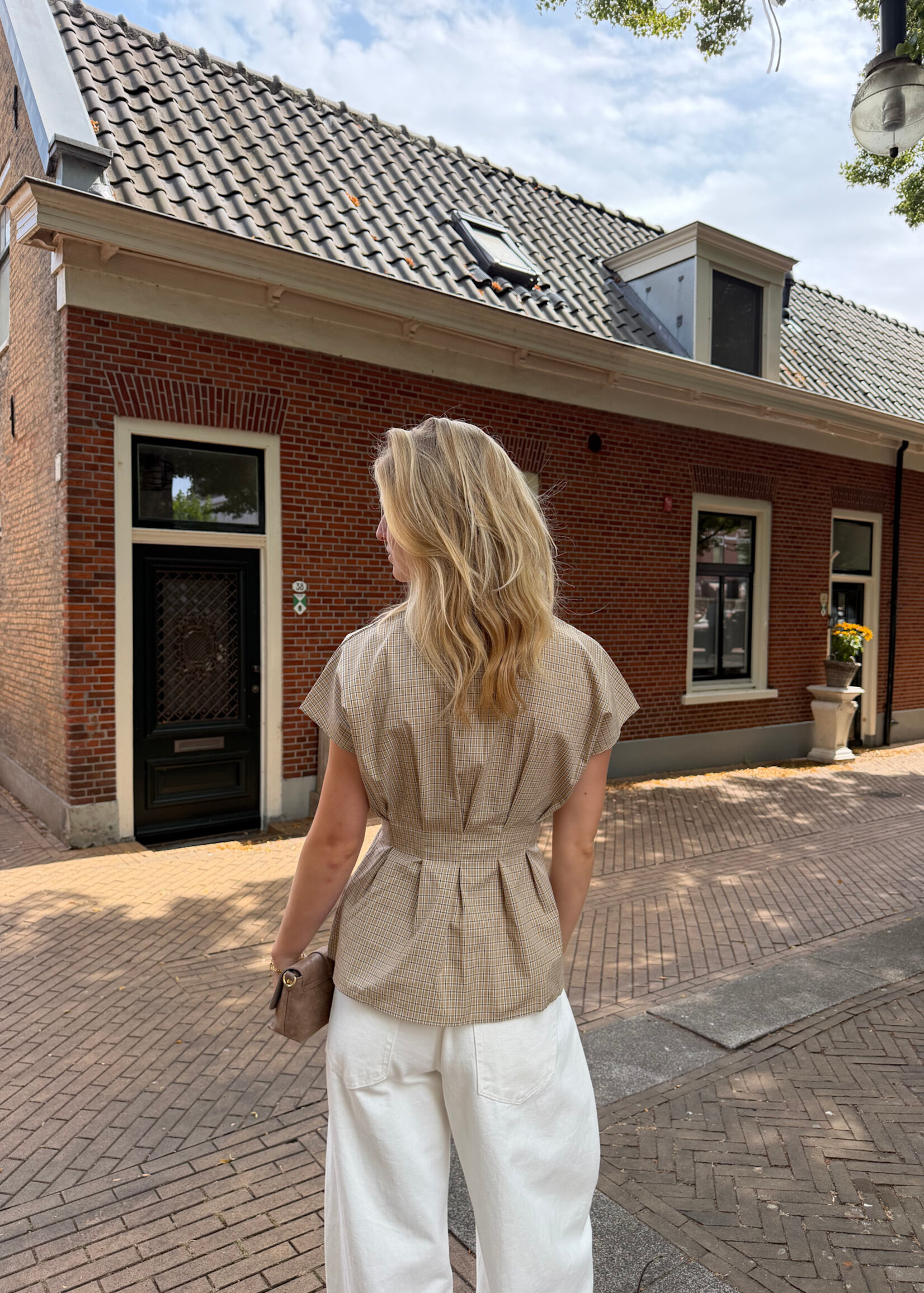 Flo Boutique Blouse Kiki Camel