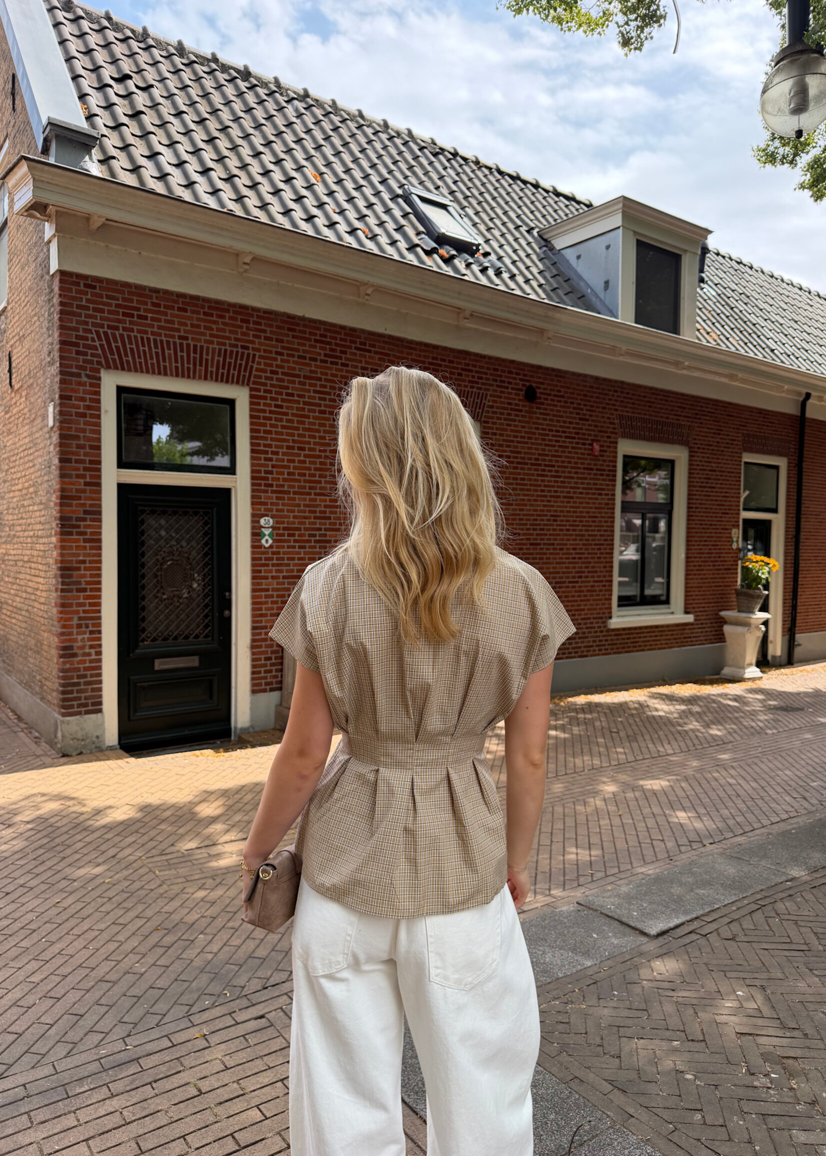 Flo Boutique Blouse Kiki Camel