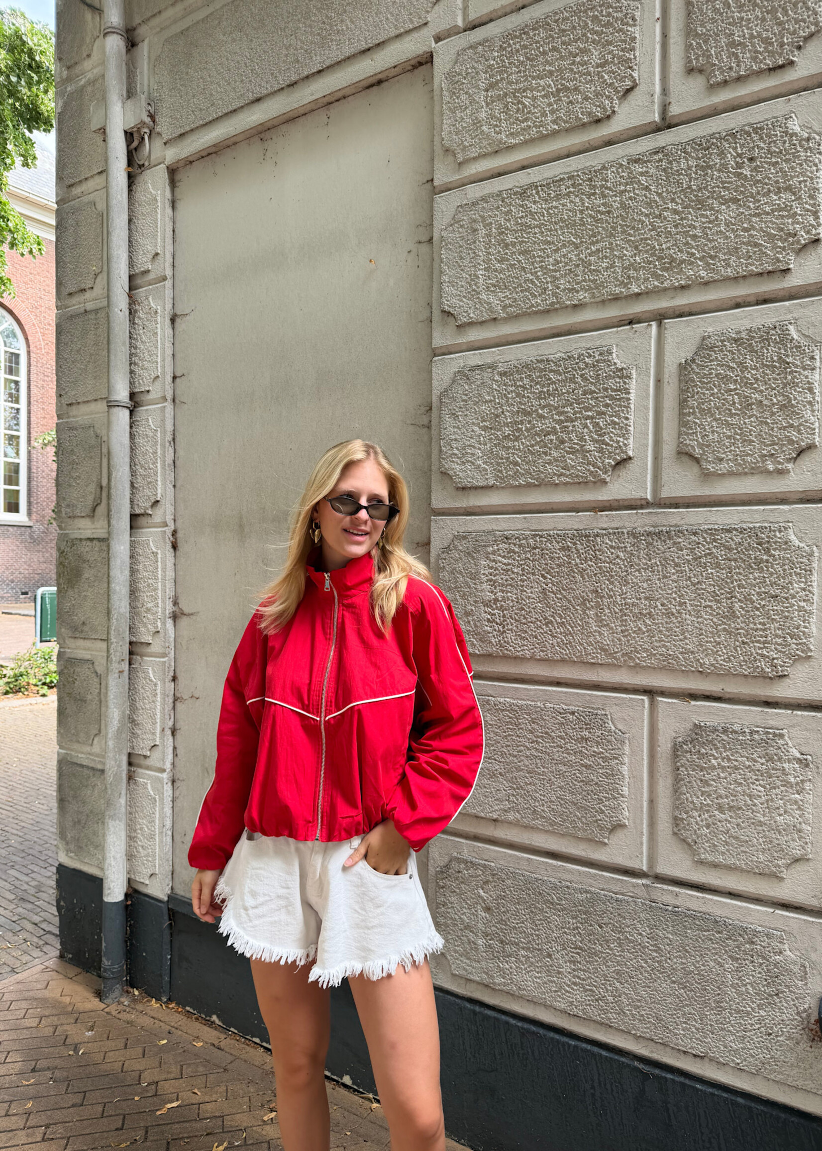 Flo Boutique Jasje Riv Red