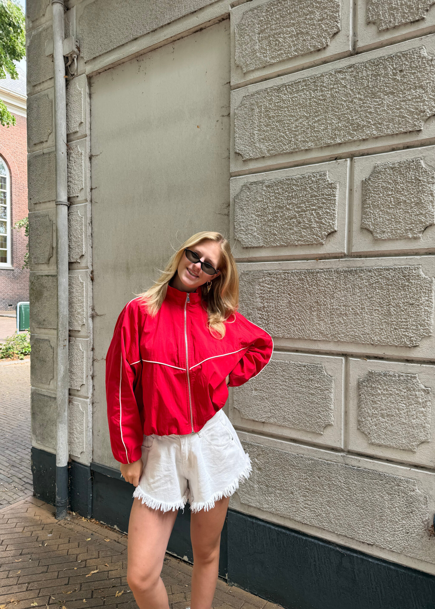 Flo Boutique Jasje Riv Red