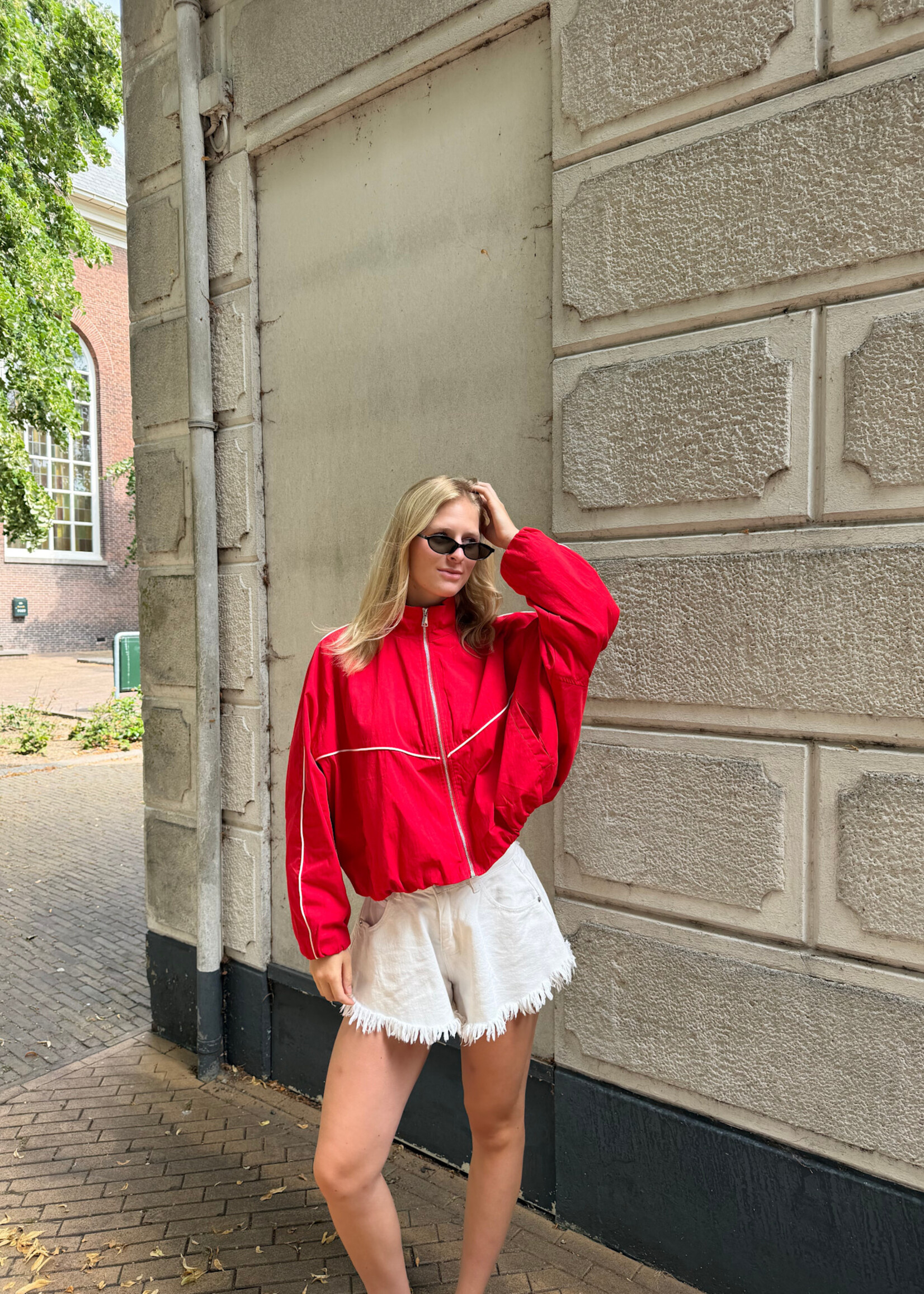 Flo Boutique Jasje Riv Red