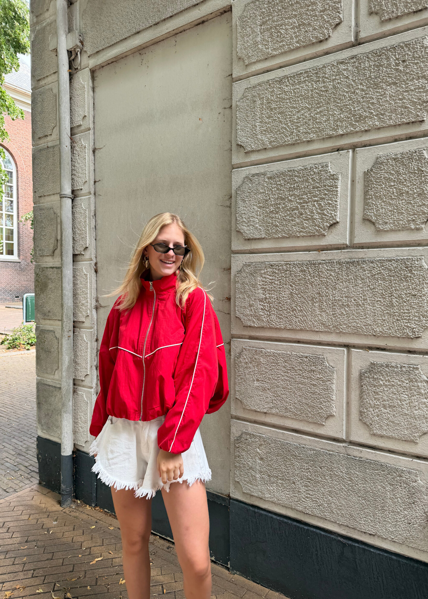 Flo Boutique Jasje Riv Red