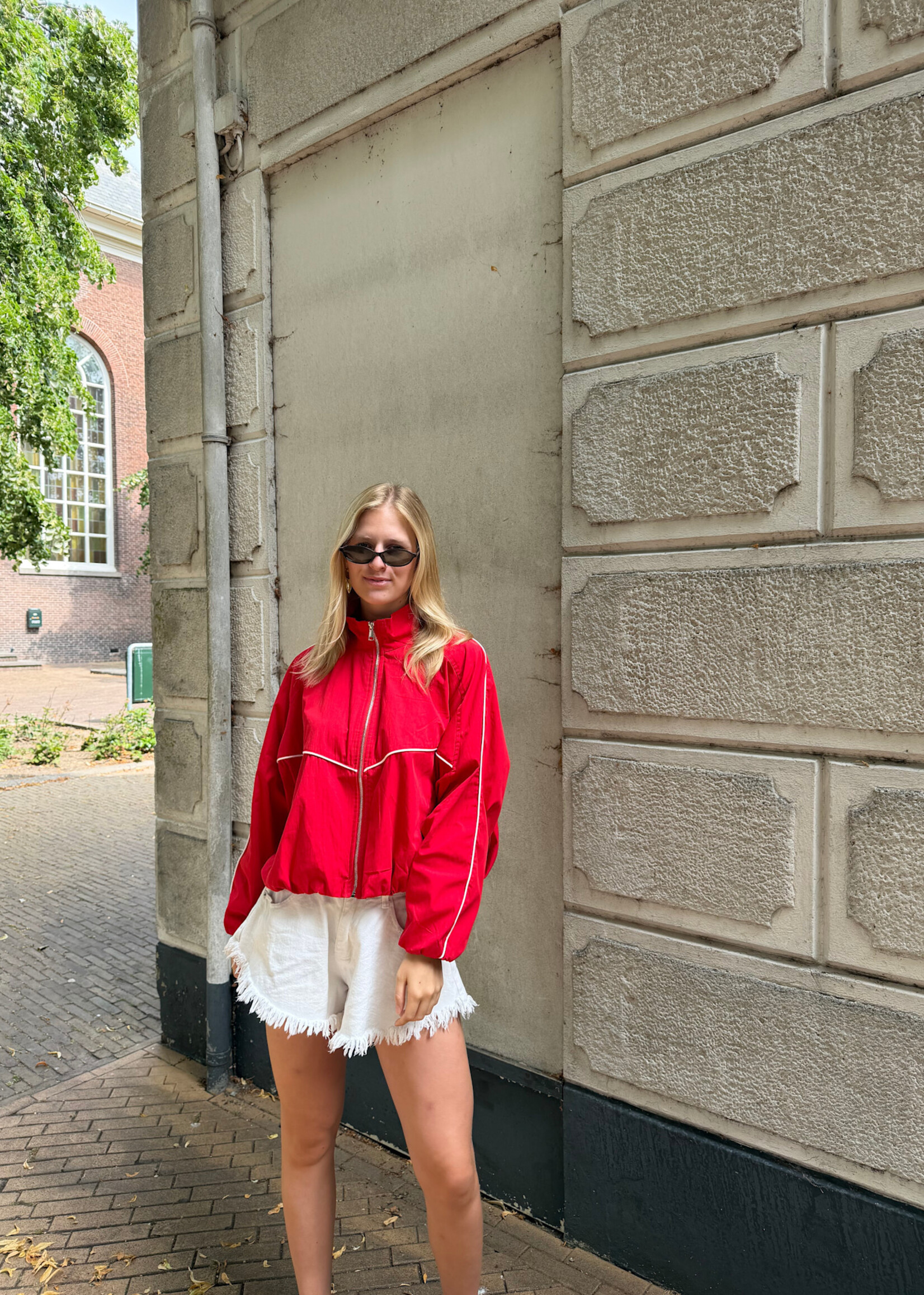 Flo Boutique Jasje Riv Red