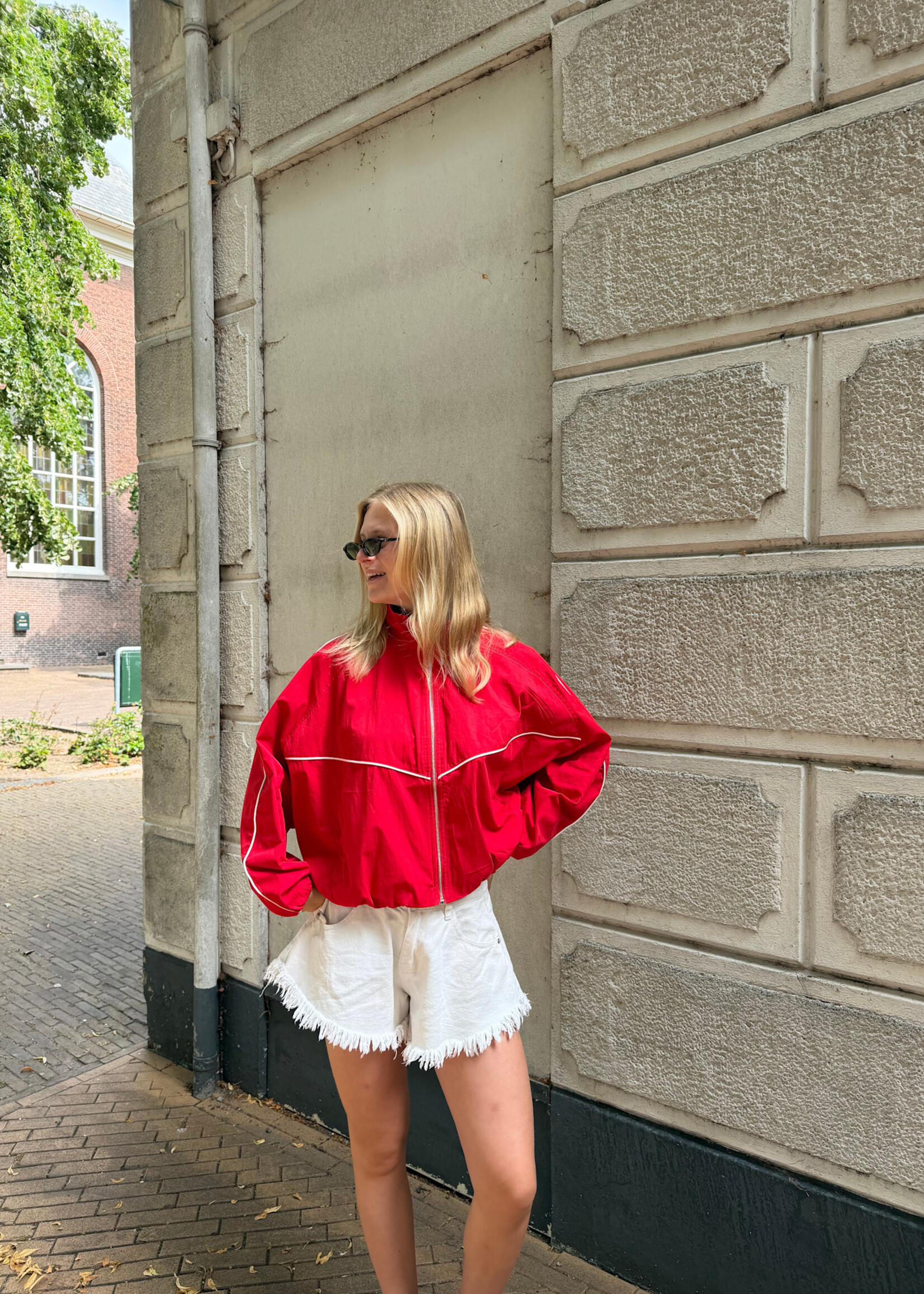 Flo Boutique Jasje Riv Red