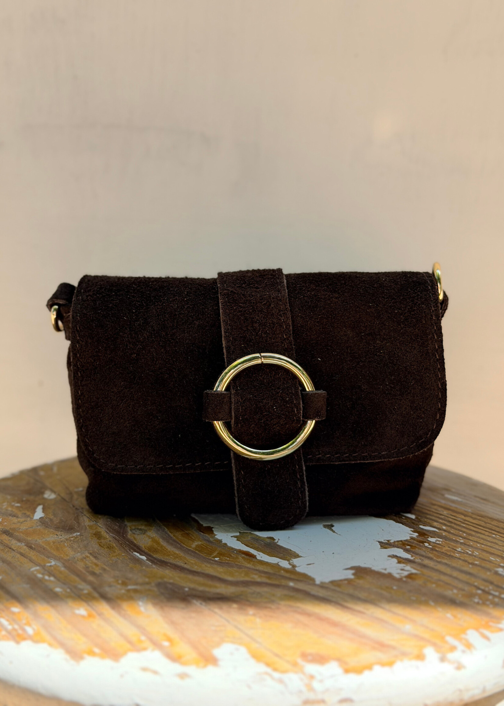 Flo Boutique Suede Tas Lynn