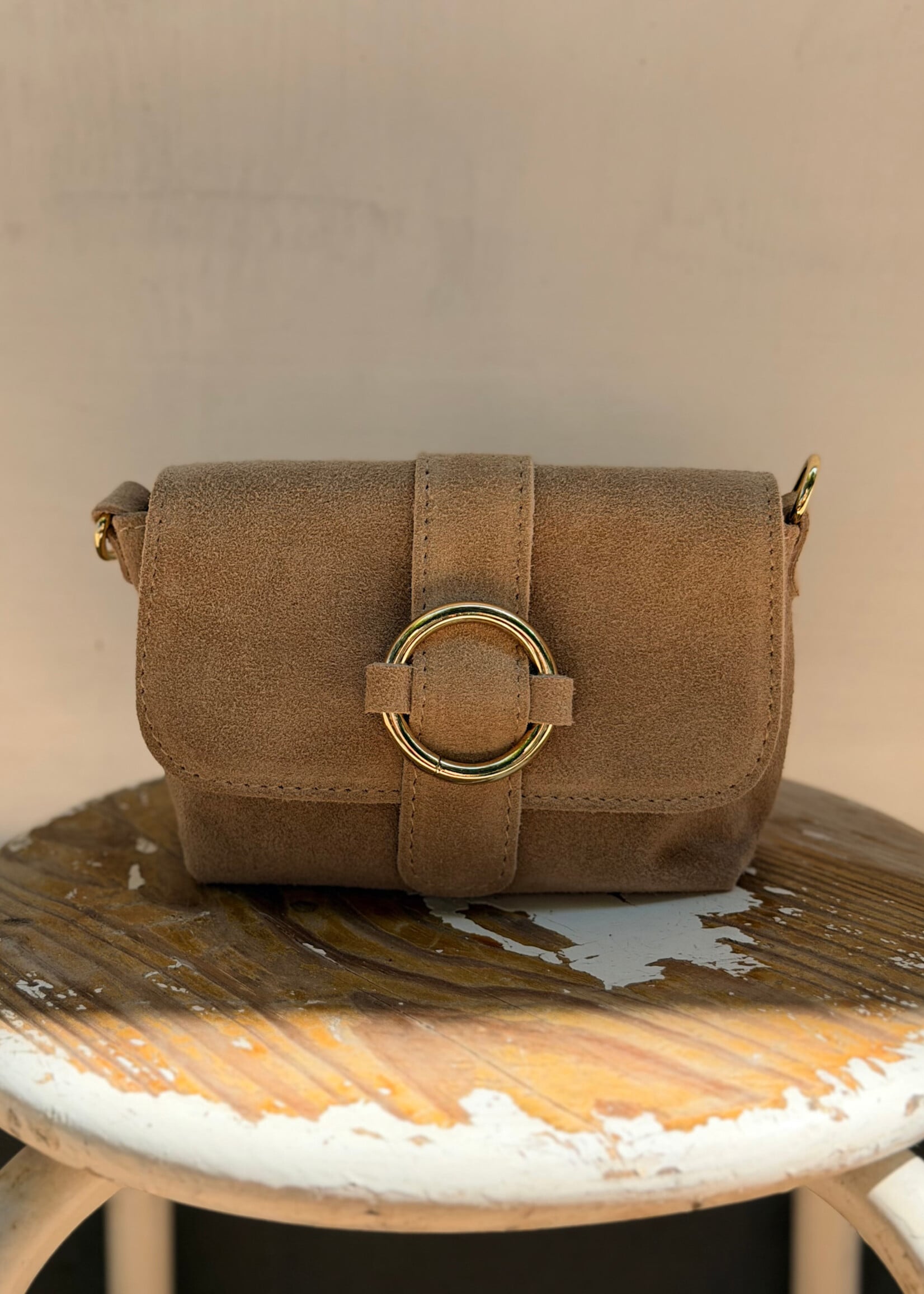 Flo Boutique Suede Tas Lynn
