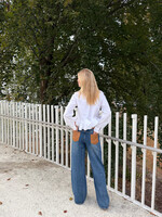 Flo Boutique Wide Leg Jeans Jager Mid-Blue