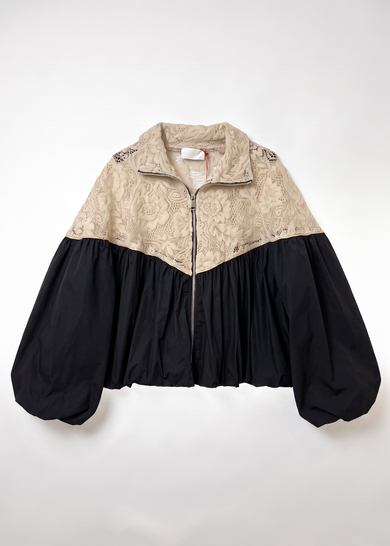 Flo Boutique Balloon Jacket Rive Crochet Black