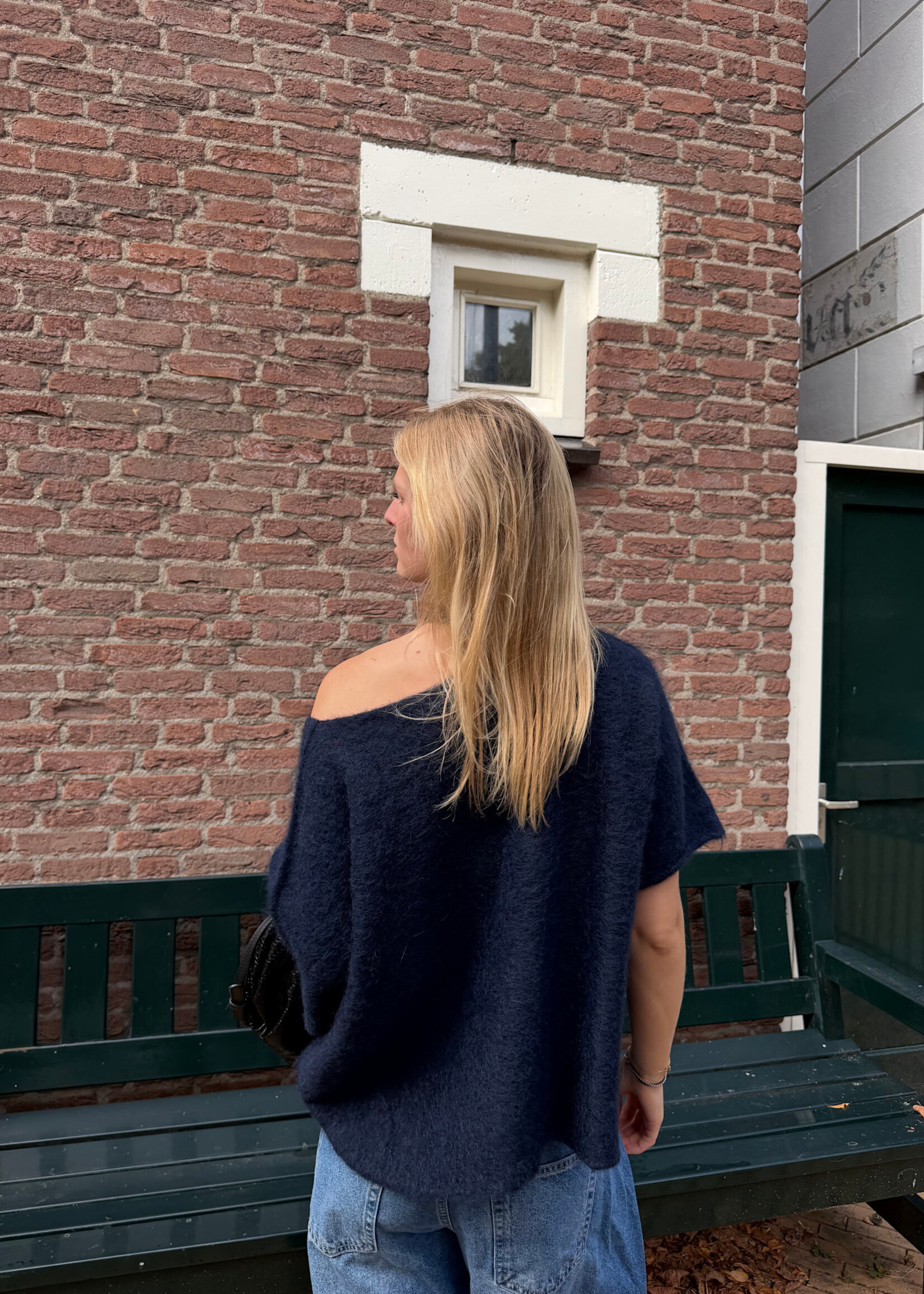Flo Boutique Top Dalia Navy