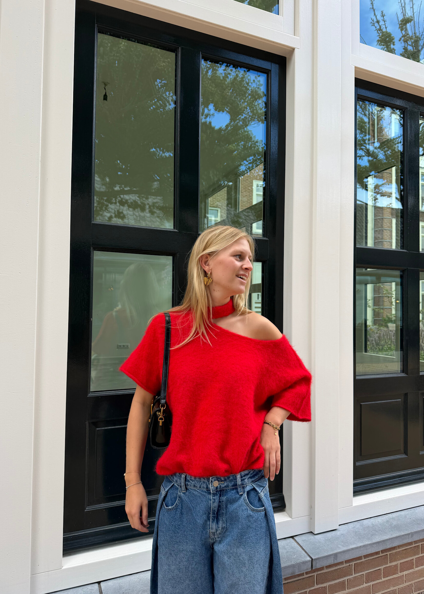 Flo Boutique Top Dalia Red