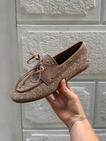 Flo Boutique Loafer Studs Taupe