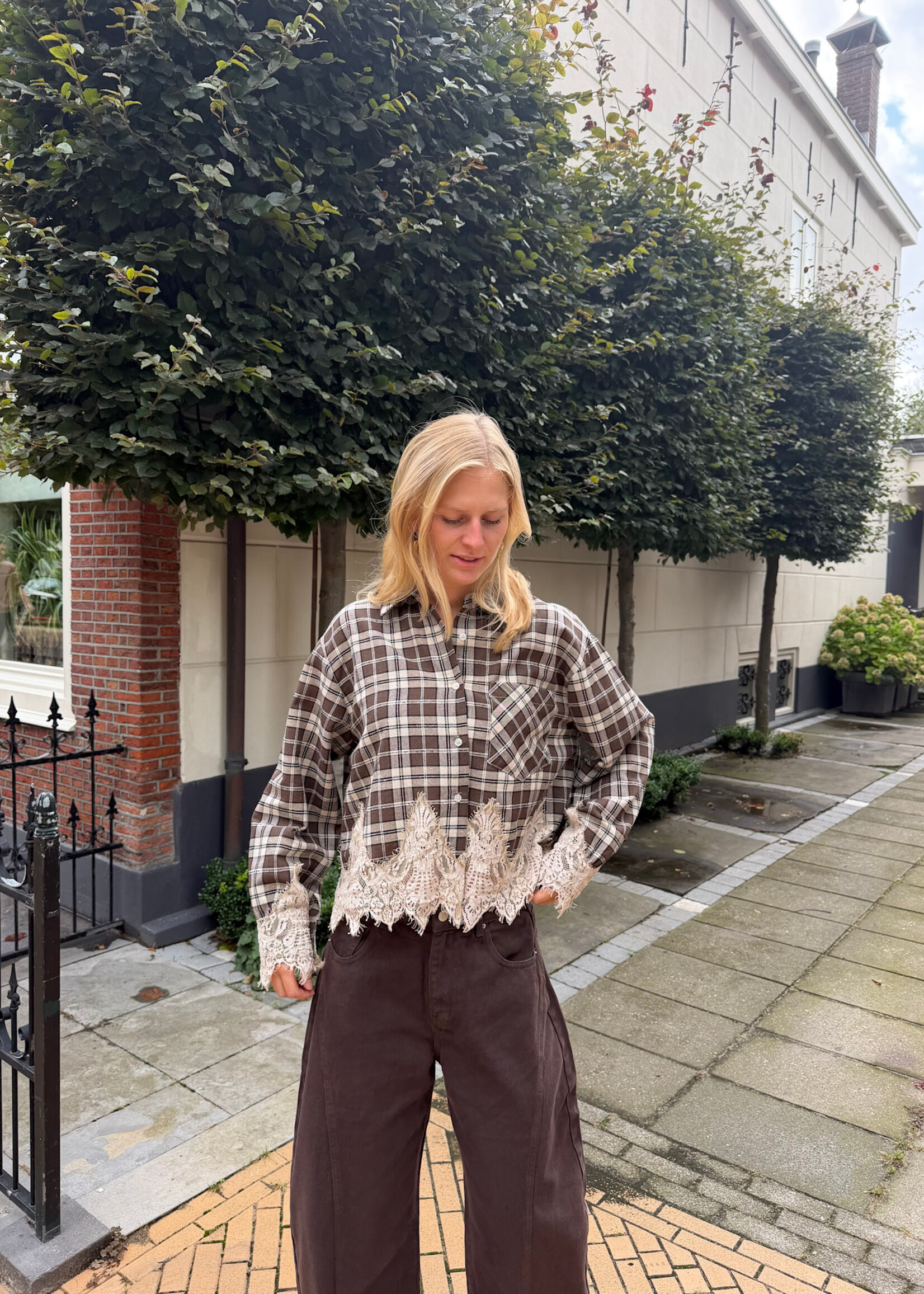 Flo Boutique Balloon Jeans Lieke Choco