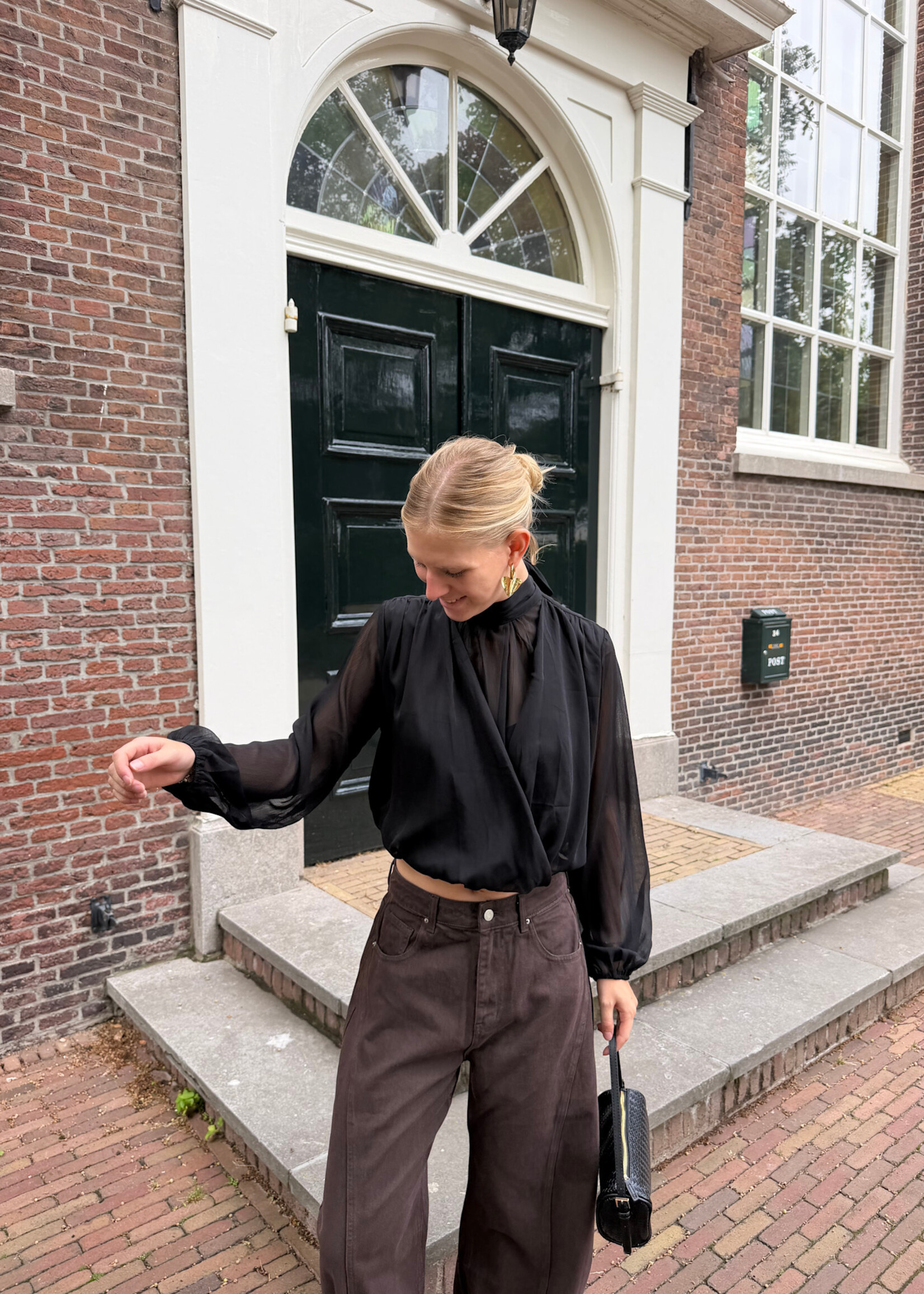 Flo Boutique Top Juno Black