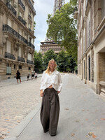 Flo Boutique Pantalon Fabiënne Coffee
