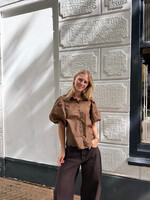 Flo Boutique Blouse Mia Marron