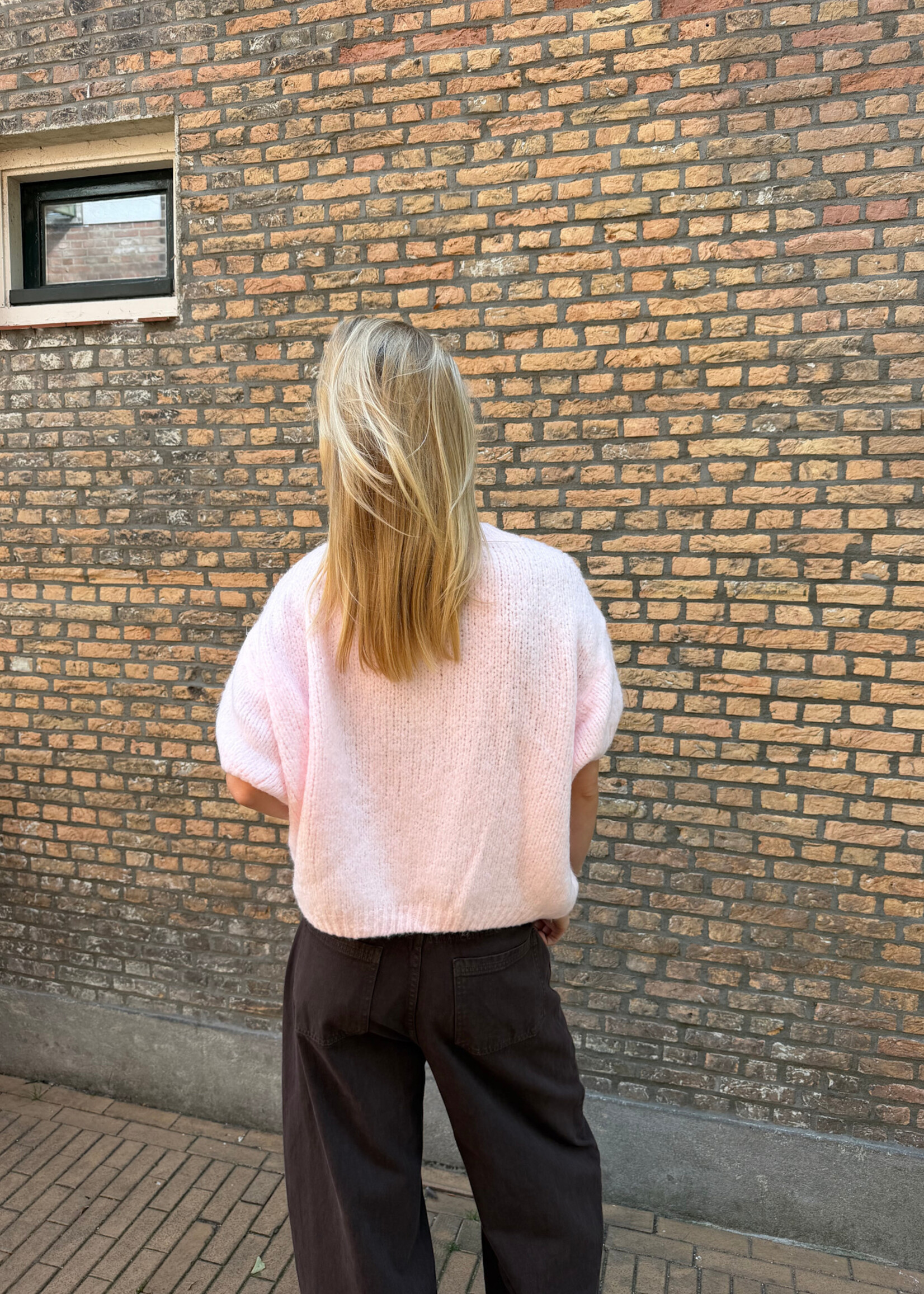 Flo Boutique Trui Bloem Light Pink