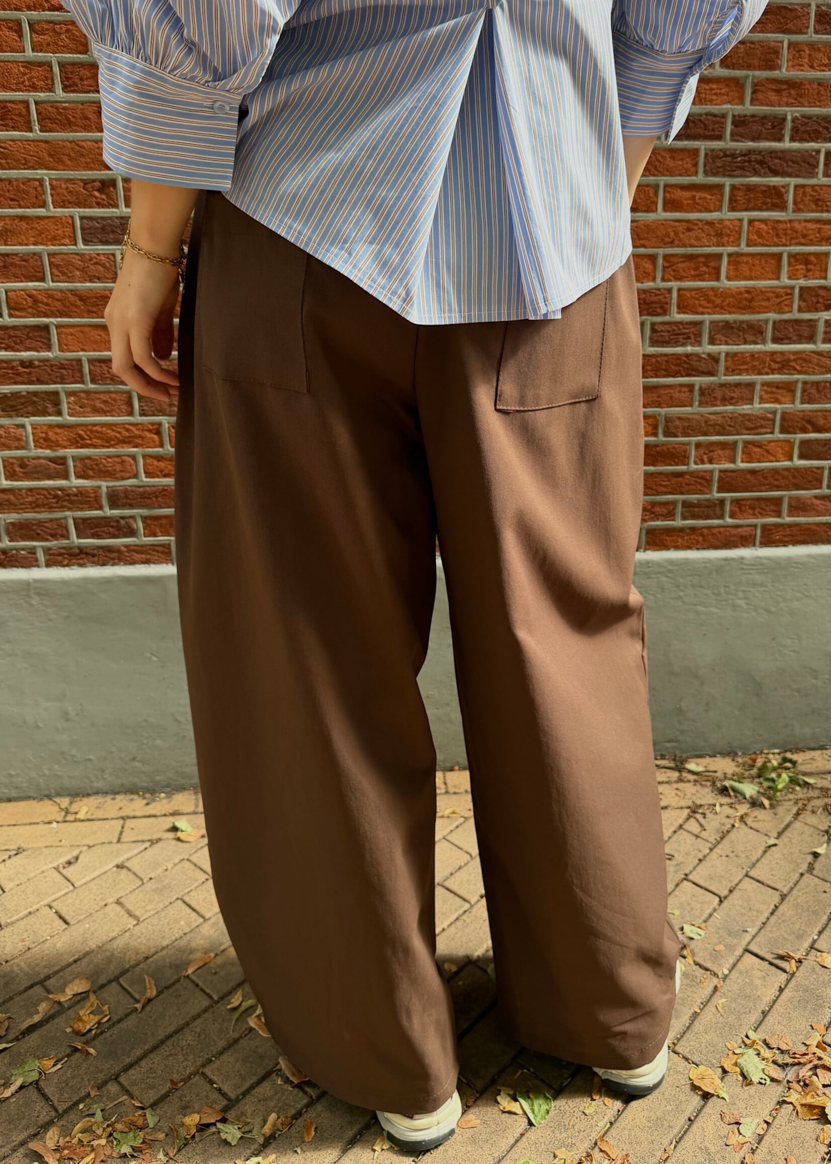 Flo Boutique Balloon Pants Marlien Brown