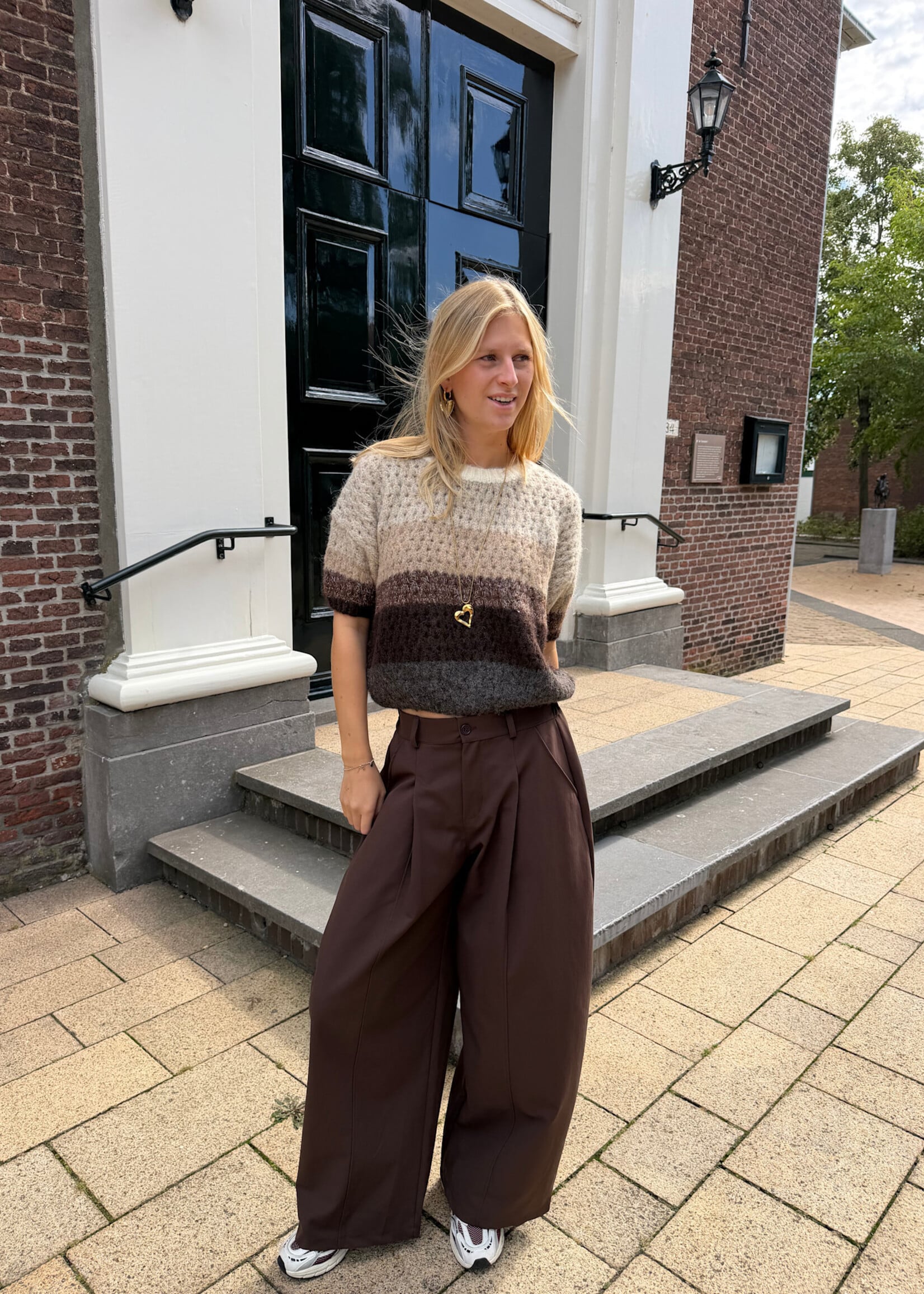 Flo Boutique Balloon Pants Marlien Brown