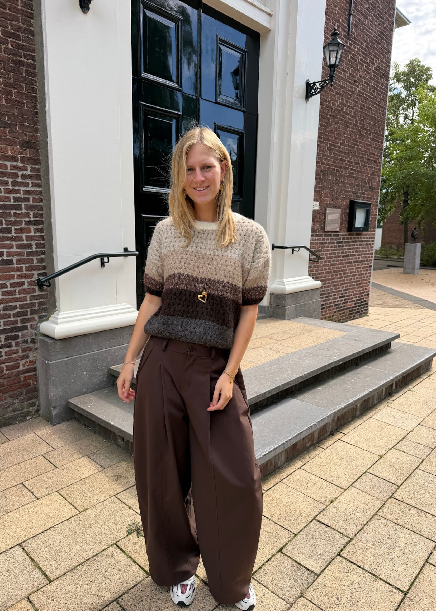 Flo Boutique Balloon Pants Marlien Brown