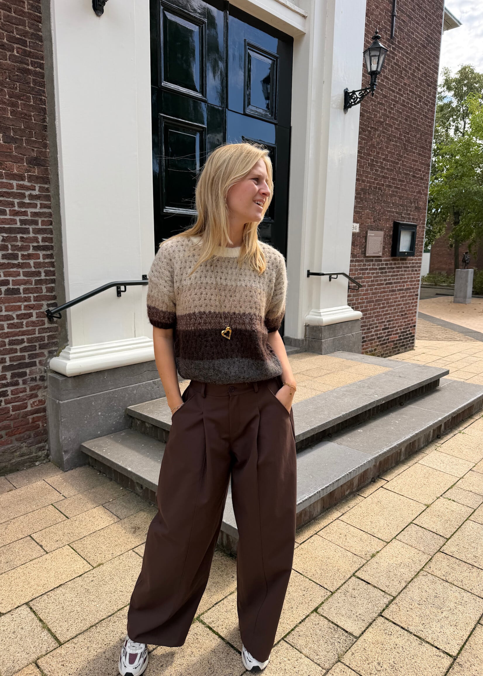 Flo Boutique Balloon Pants Marlien Brown