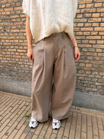 Flo Boutique Balloon Pants Marlien Taupe