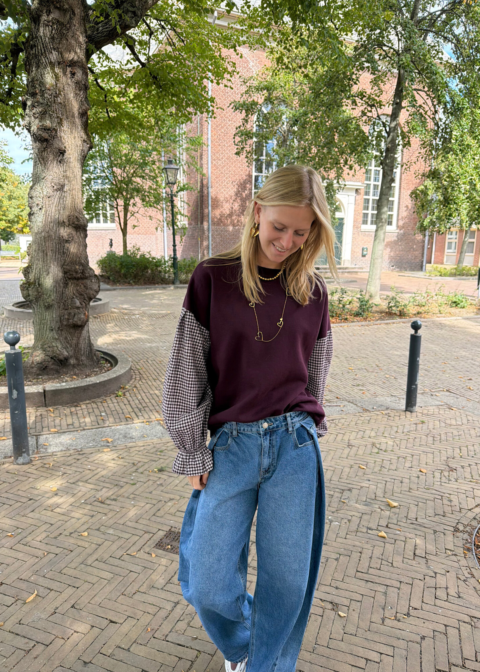 Flo Boutique Trui Anna Burgundy