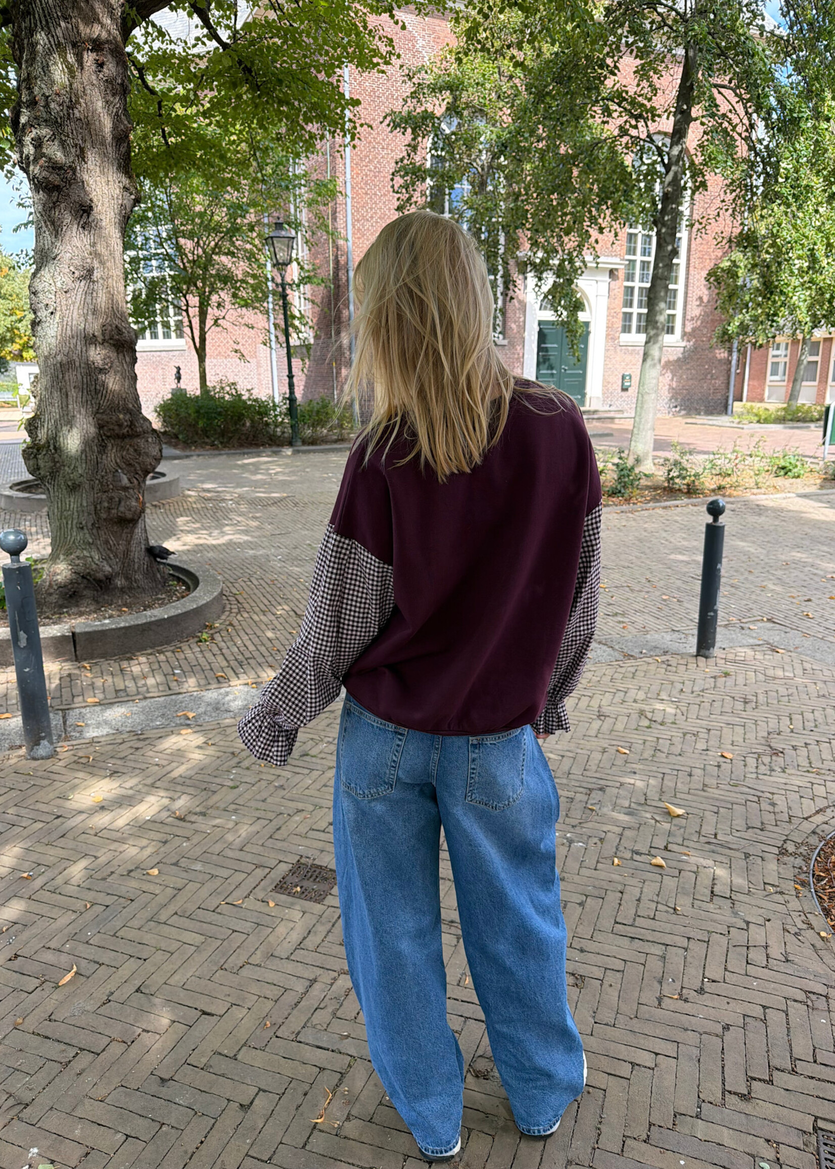 Flo Boutique Trui Anna Burgundy