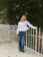 Flo Boutique Blouse Sofia White