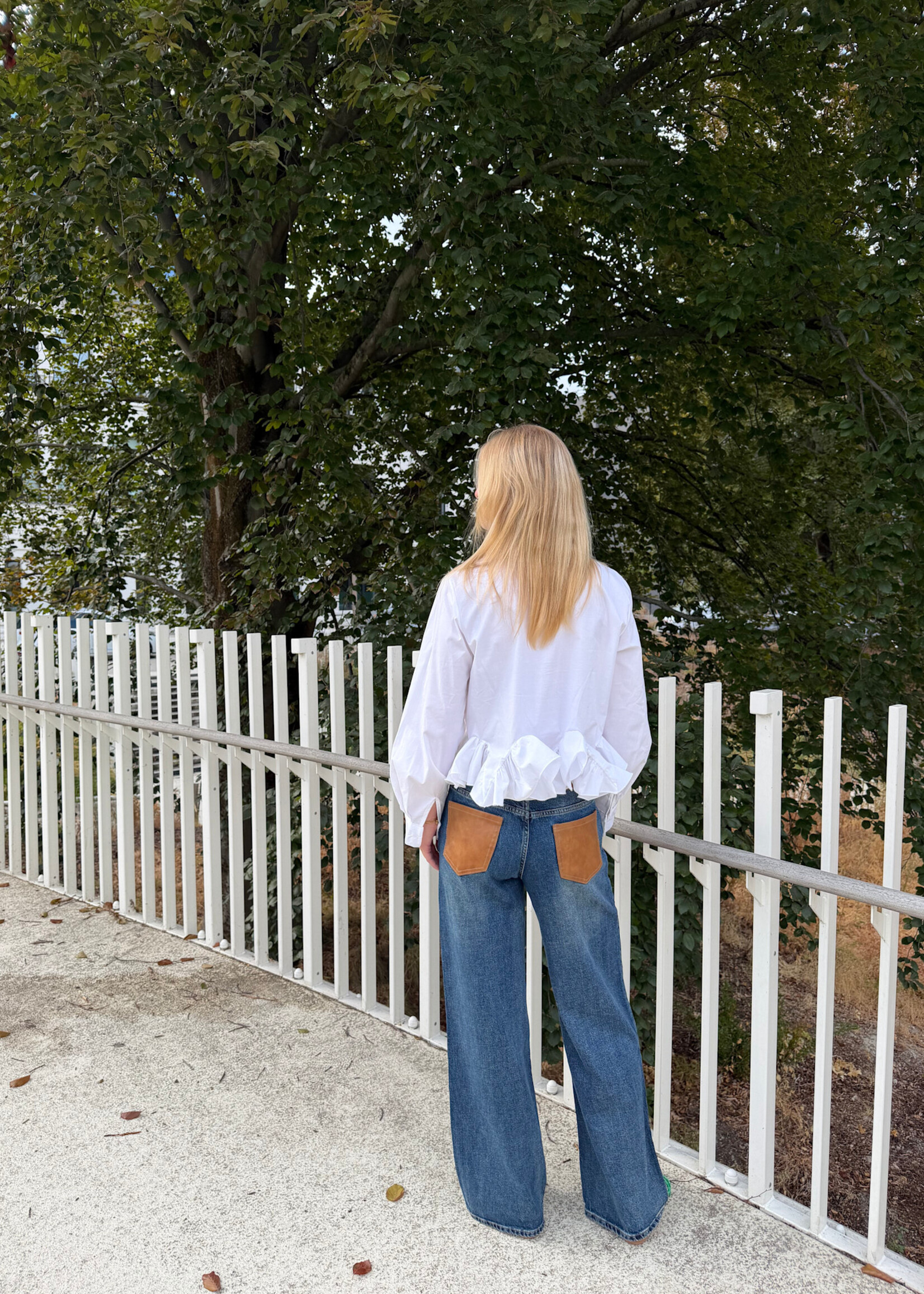 Flo Boutique Blouse Sofia White