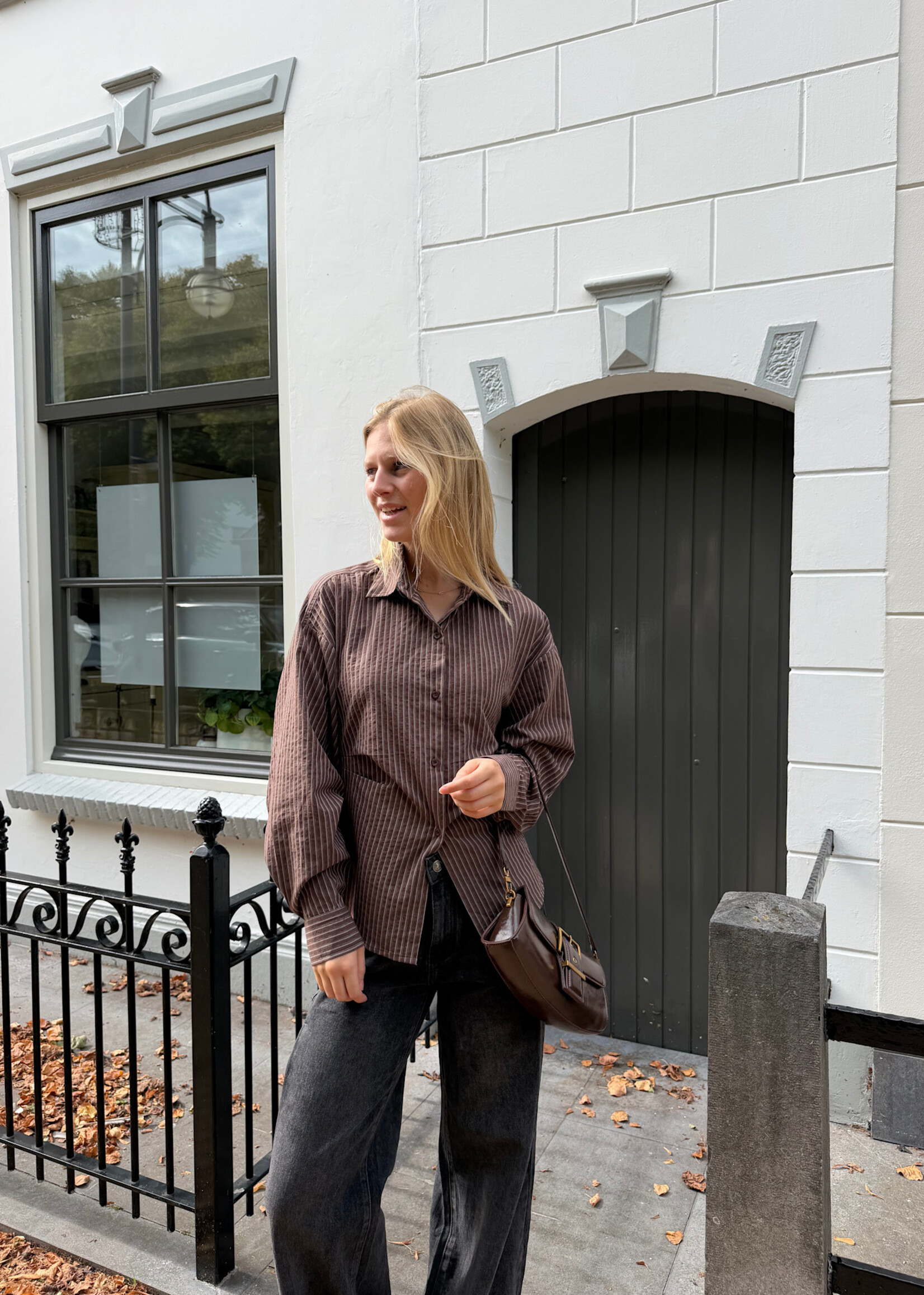 Flo Boutique Blouse Julinn Brown