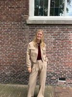 Flo Boutique Jasje Veerle Tan