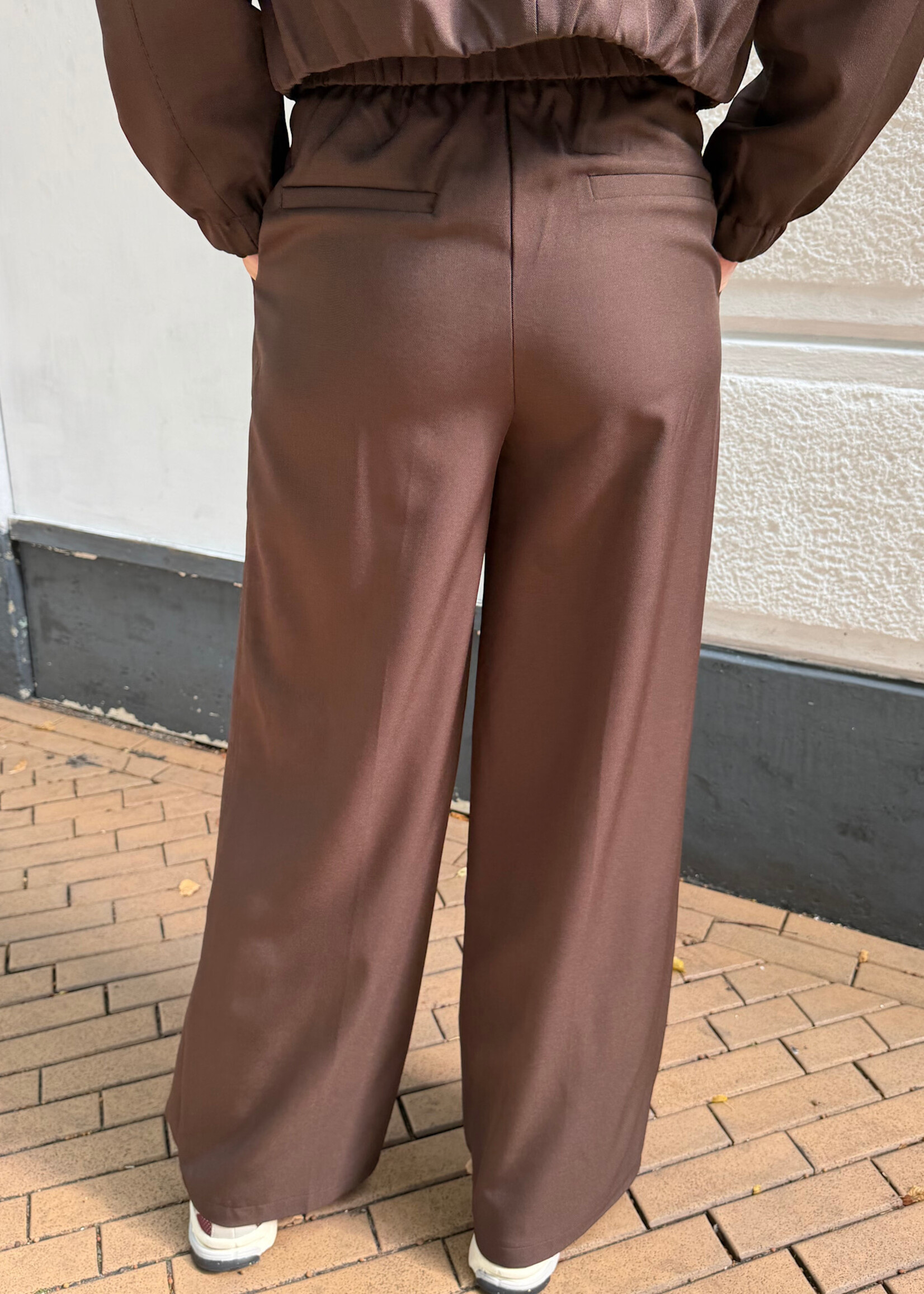 Flo Boutique Broek Veerle Coffee