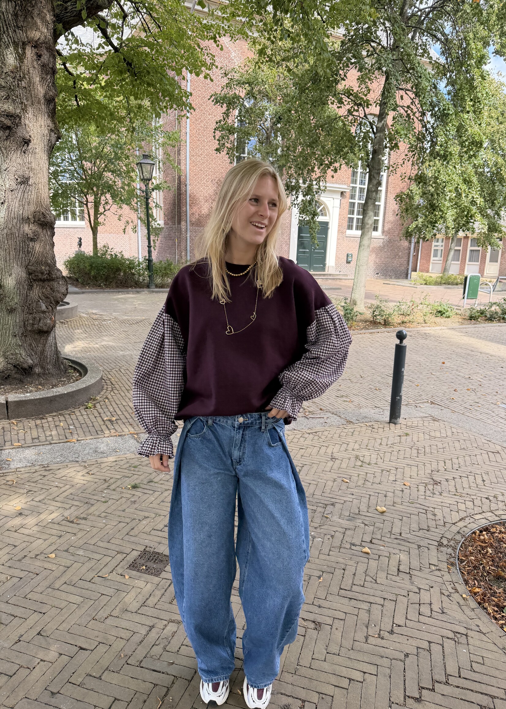 Flo Boutique Trui Anna Burgundy