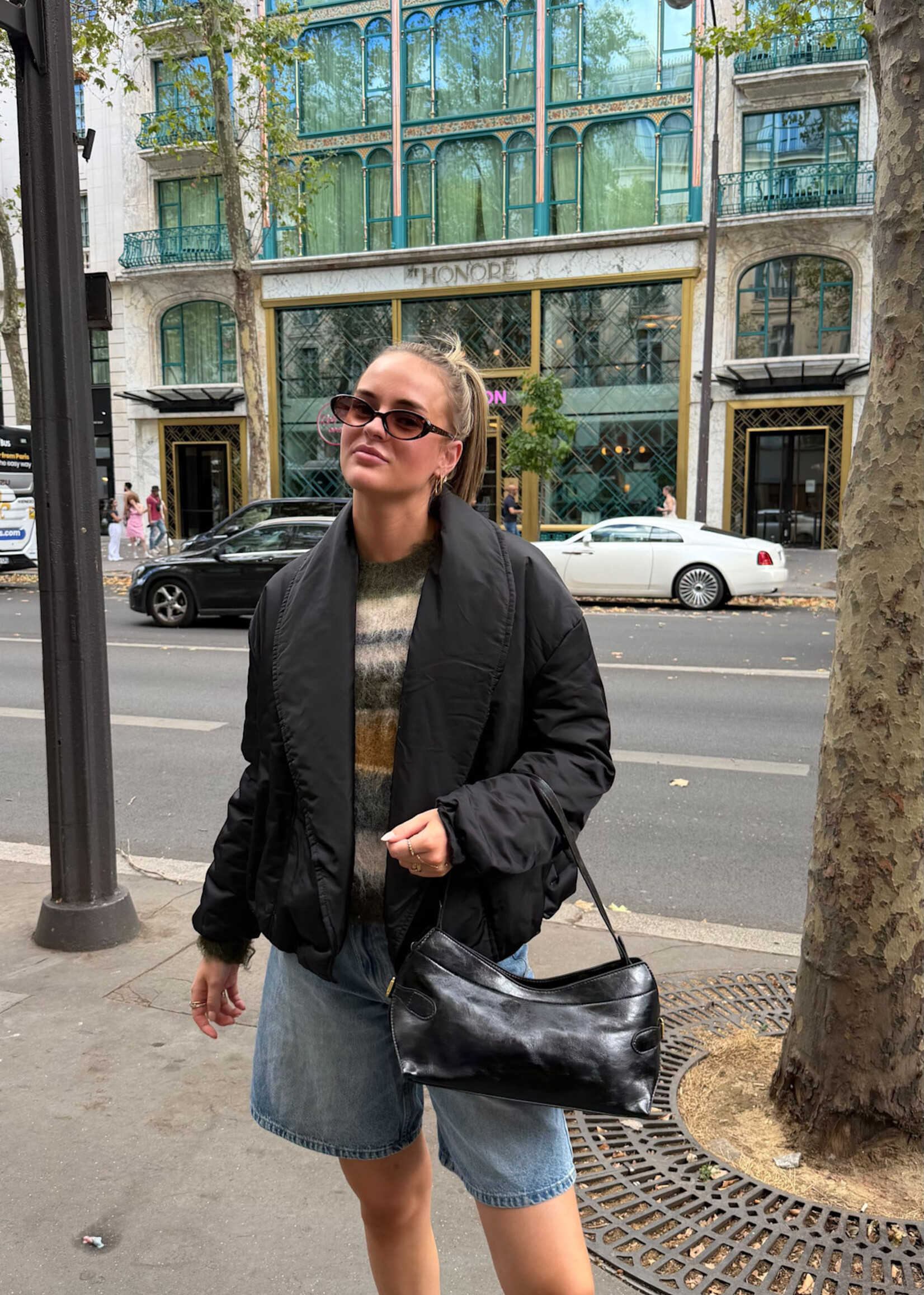Flo Boutique Puffer Jack Naomi Black