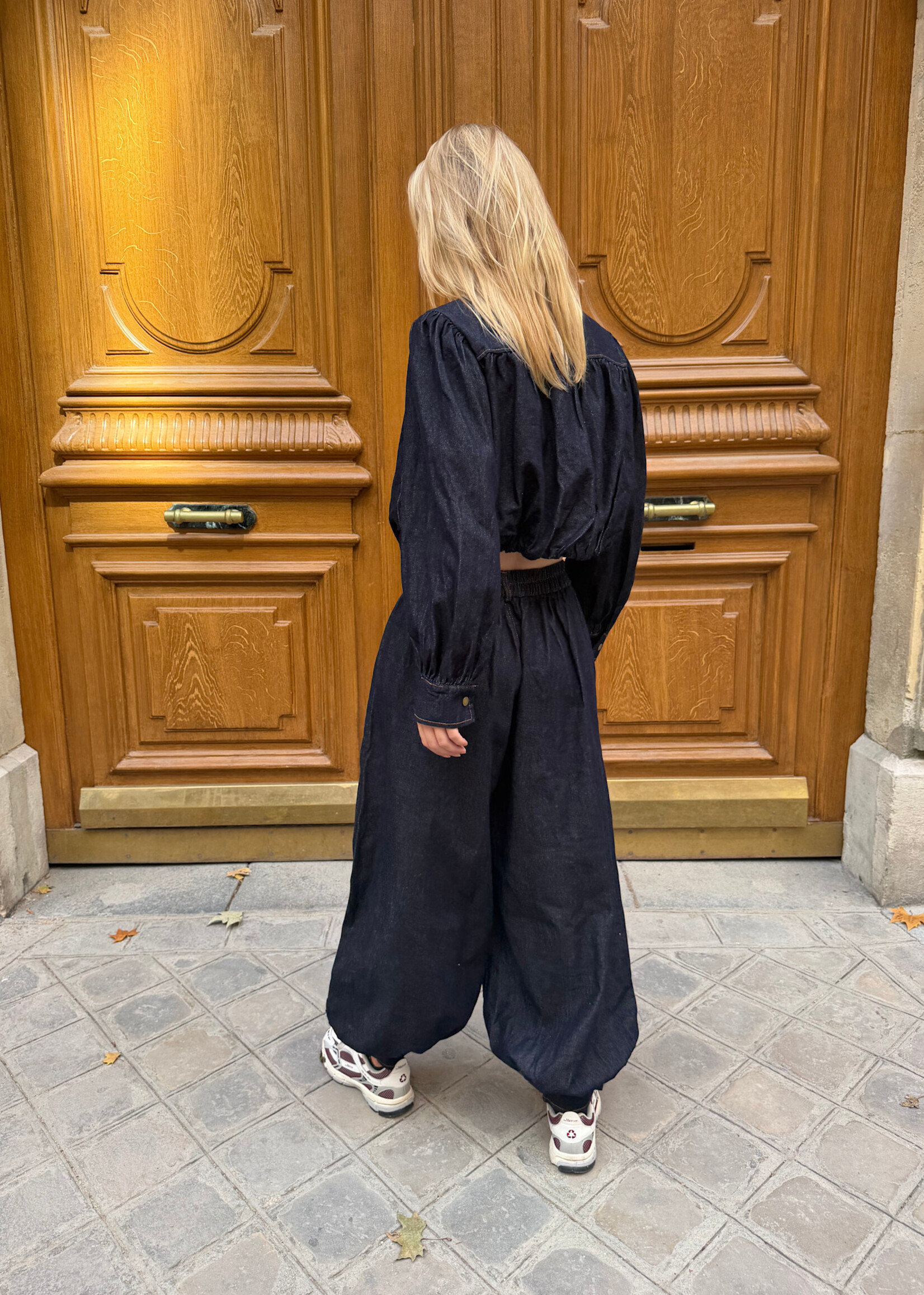 Flo Boutique Denim Top Jolijn