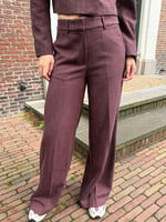 Flo Boutique Pantalon Niene Bordeaux